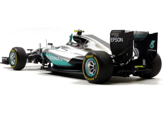 1/18 MERCEDES F1 W07 Hybrid N°6 Abu Dhabi GP 2016 MERCEDES