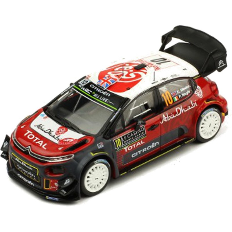1/43 CITROEN C3 WRC N°10 Rallye Monte Carlo 2018 CITROEN 1/43 CITROEN C3 WRC N°10 Rallye Monte Carlo 2018 CITROEN