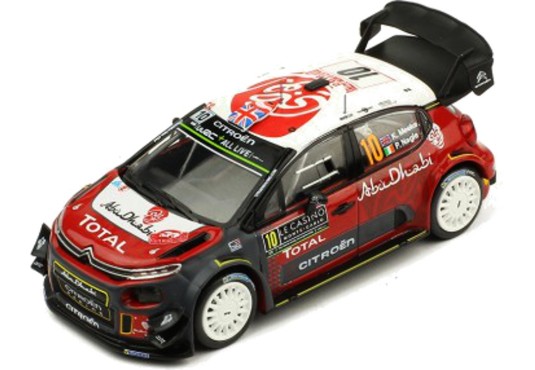 1/43 CITROEN C3 WRC N°10 Rallye Monte Carlo 2018 CITROEN