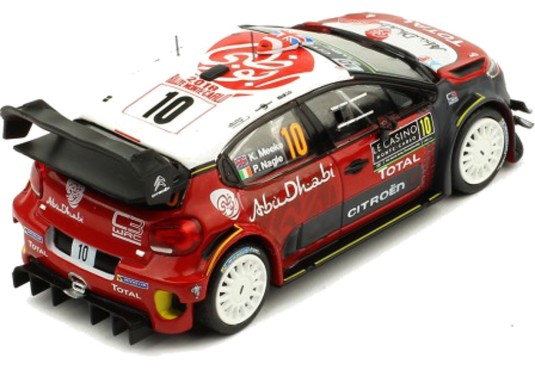 1/43 CITROEN C3 WRC N°10 Rallye Monte Carlo 2018 CITROEN