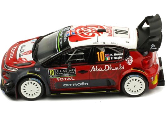 1/43 CITROEN C3 WRC N°10 Rallye Monte Carlo 2018 CITROEN