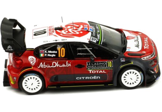 1/43 CITROEN C3 WRC N°10 Rallye Monte Carlo 2018 CITROEN