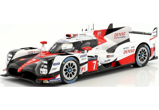 1/18 TOYOTA TS050 Hybrid N°7 Le Mans 2017 TOYOTA