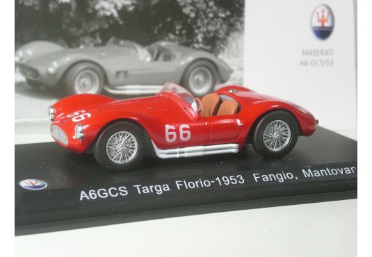 1/43 MASERATI A6GCS N°66 Targa Florio 1966 MASERATI