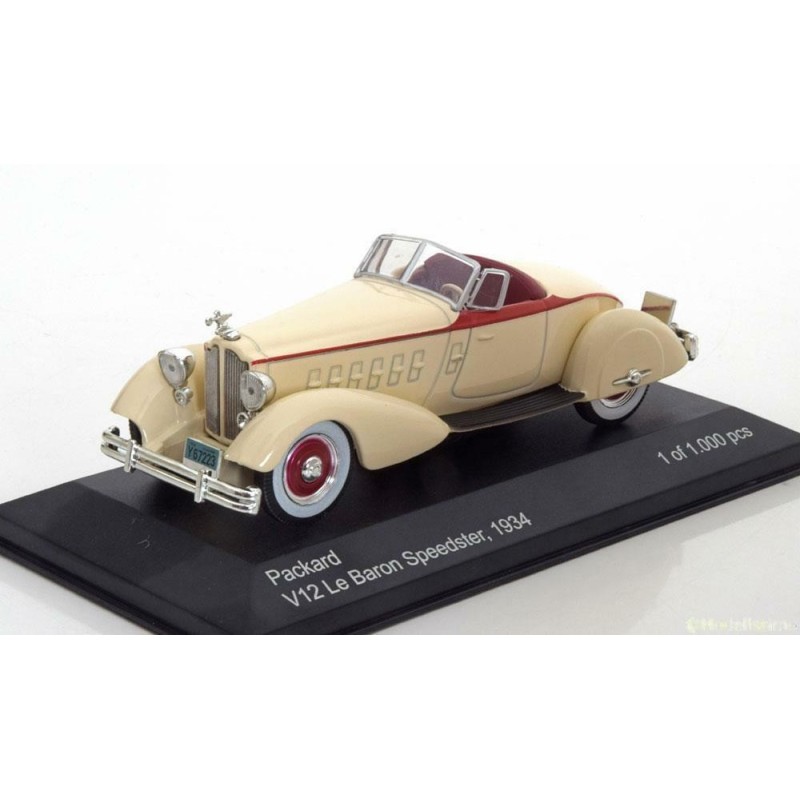 1/43 PACKARD V12 Le Baron Speedster 1934 PACKARD 1/43 PACKARD V12 Le Baron Speedster 1934 PACKARD