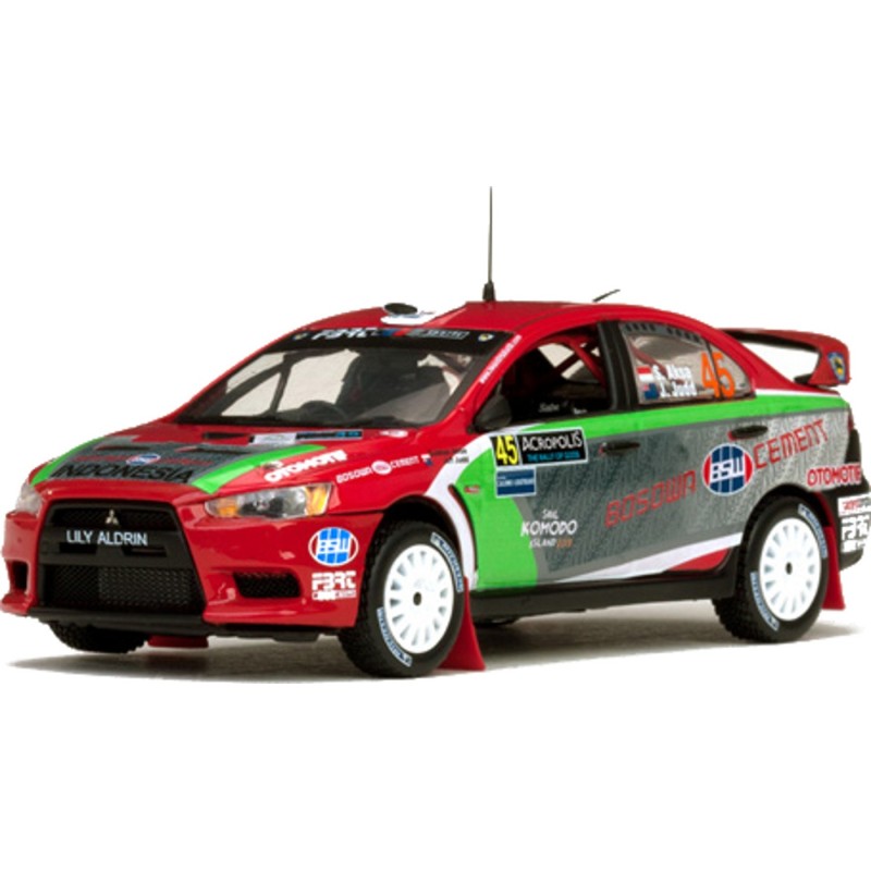 1/43 MITSUBISHI Lancer Evo X N°45 Rallye Acropolis 2012 MITSUBISHI