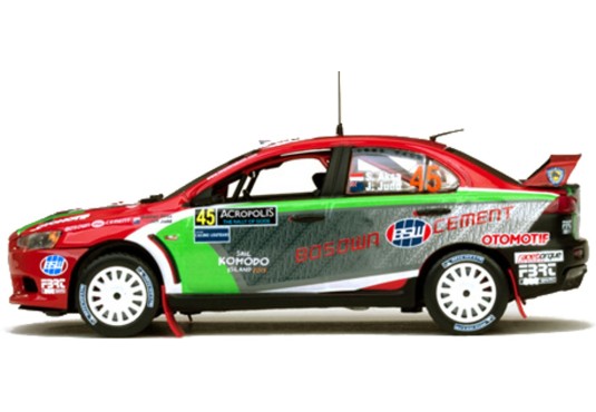 1/43 MITSUBISHI Lancer Evo X N°45 Rallye Acropolis 2012 MITSUBISHI