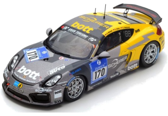 1/43 PORSCHE Cayman GT4 N°170 24 H Nurburgring 2016 PORSCHE