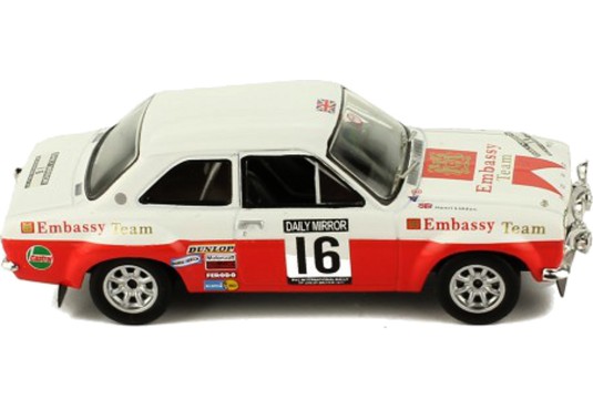 1/43 FORD Escort MKI RS 1600 N°16 Rallye RAC 1971 FORD