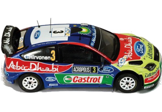 1/43 FORD Focus RS WRC N°3 Rallye Acropolis 2009 FORD