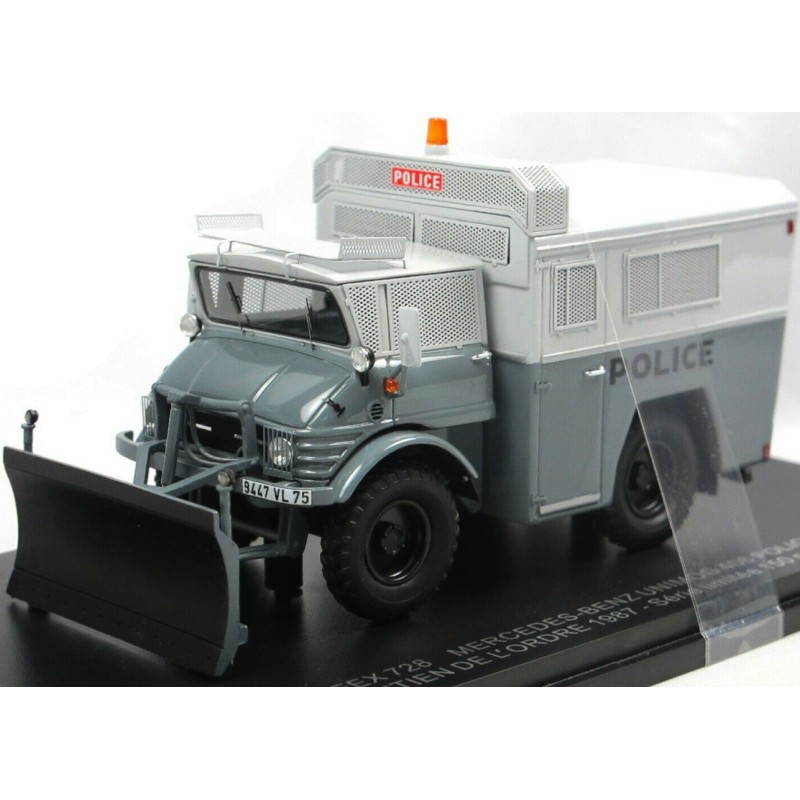 1/43 MERCEDES Unimog Police Maintien de l'Ordre 1987 MERCEDES 1/43 MERCEDES Unimog Police Maintien de l'Ordre 1987 MERCEDES