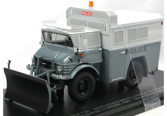 1/43 MERCEDES Unimog Police Maintien de l'Ordre 1987 MERCEDES