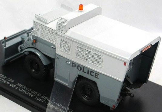 1/43 MERCEDES Unimog Police Maintien de l'Ordre 1987 MERCEDES