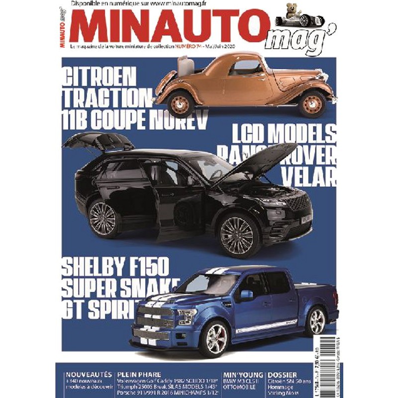 Magazine MINAUTO Mag' N°74 Mai-Juin 2020 DIVERS