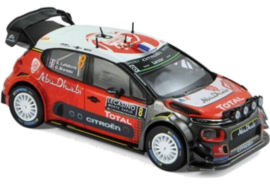 1/43 CITROEN C3 WRC N°8 Rallye Monte Carlo 2017 CITROEN