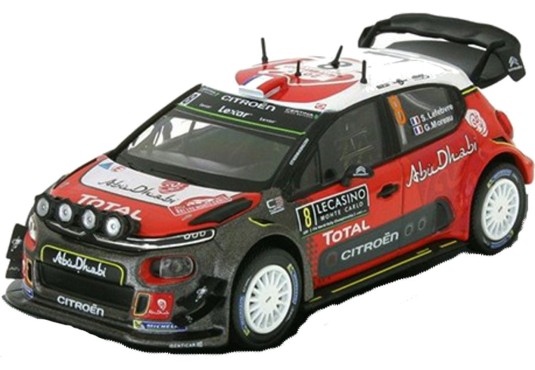 1/43 CITROEN C3 WRC N°8 Rallye Monte Carlo 2017 CITROEN