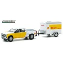 1/64 CHEVROLET Silverado + Remorque Cargo "Shell" 2019 CHEVROLET