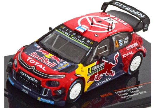 1/43 CITROEN C3 WRC N°4 Rallye Suède 2019 CITROEN