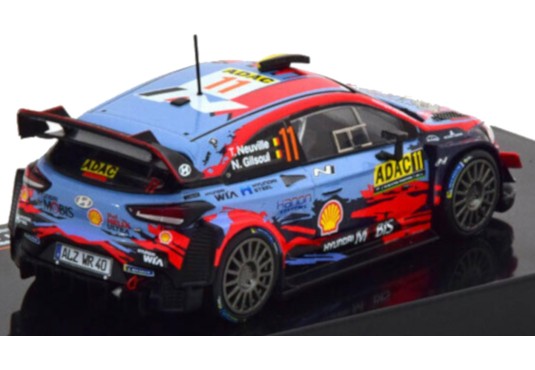 1/43 HYUNDAI i20 WRC N°11 Rallye Allemagne 2019 HYUNDAI