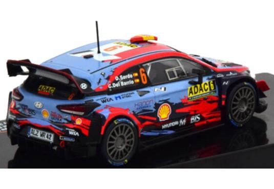 1/43 HYUNDAI i20 WRC N°6 Rallye Allemagne 2019 HYUNDAI