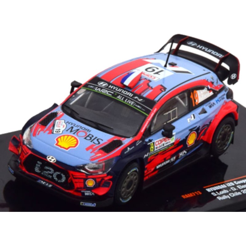 1/43 HYUNDAI i20 WRC N°19 Rallye Chili 2019 HYUNDAI