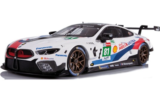 1/18 BMW M8 GTE N°81 Le Mans 2018 BMW