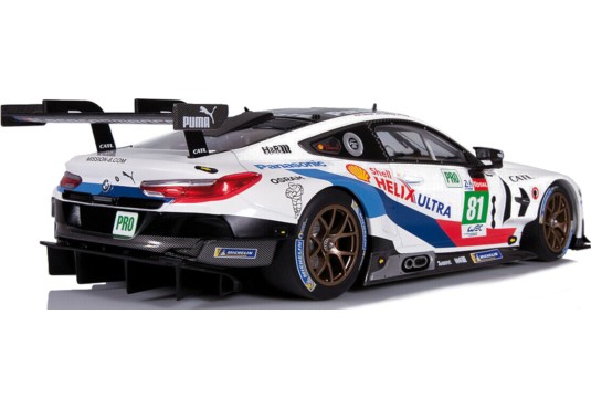 1/18 BMW M8 GTE N°81 Le Mans 2018 BMW