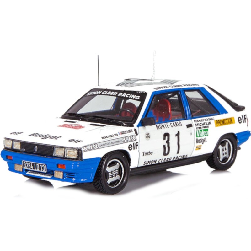 1/43 RENAULT 11 Turbo N°31 Monte Carlo 1985 RENAULT 1/43 RENAULT 11 Turbo N°31 Monte Carlo 1985 RENAULT