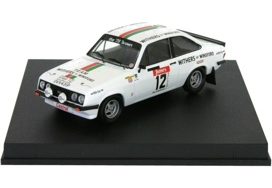 1/43 FORD Escort RS 2000 N°12 Rallye Algarve 1978 FORD