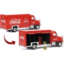 1/50 Camion de Livraison "Coca Cola" + Diable + Caisses DIVERS