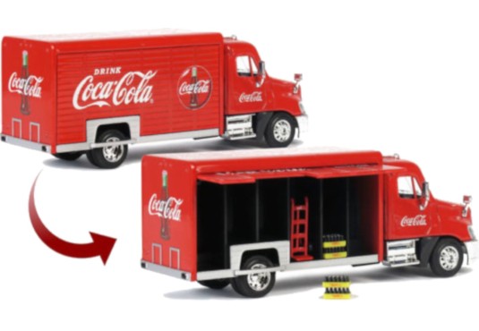 1/50 Camion de Livraison "Coca Cola" + Diable + Caisses DIVERS