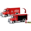 1/50 Camion de Livraison "Coca Cola" + Diable + Caisses DIVERS
