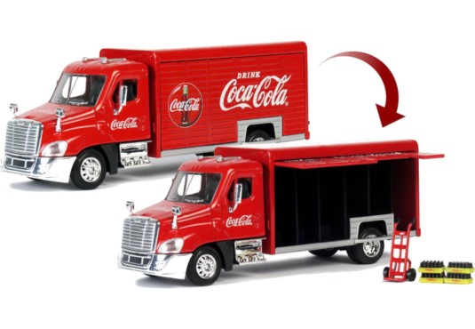 1/50 Camion de Livraison "Coca Cola" + Diable + Caisses DIVERS