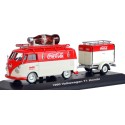 1/43 VOLKSWAGEN Combi T1 + Remorque "Coca Cola" 1960 VOLKSWAGEN