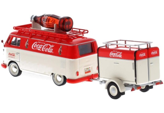 1/43 VOLKSWAGEN Combi T1 + Remorque "Coca Cola" 1960 VOLKSWAGEN