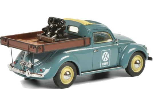 1/43 VOLKSWAGEN Coccinelle Pick Up + Moteur VW T1 "VW Service" VOLKSWAGEN