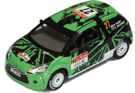 1/43 CITROEN DS3 R3 N°27 Rallye Portugal WRC 2011 CITROEN