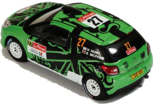 1/43 CITROEN DS3 R3 N°27 Rallye Portugal WRC 2011 CITROEN