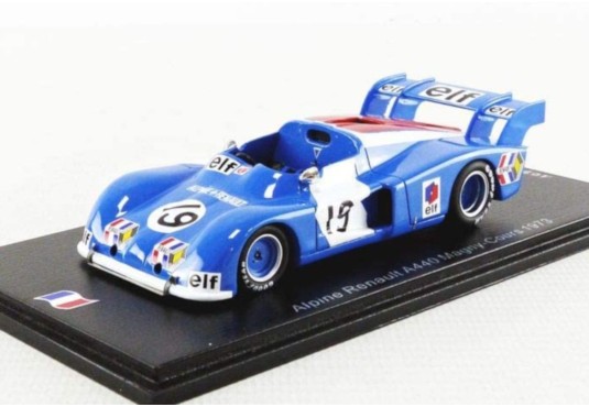 1/43 ALPINE RENAULT A440 N°19 Magny-Cours 1973 ALPINE