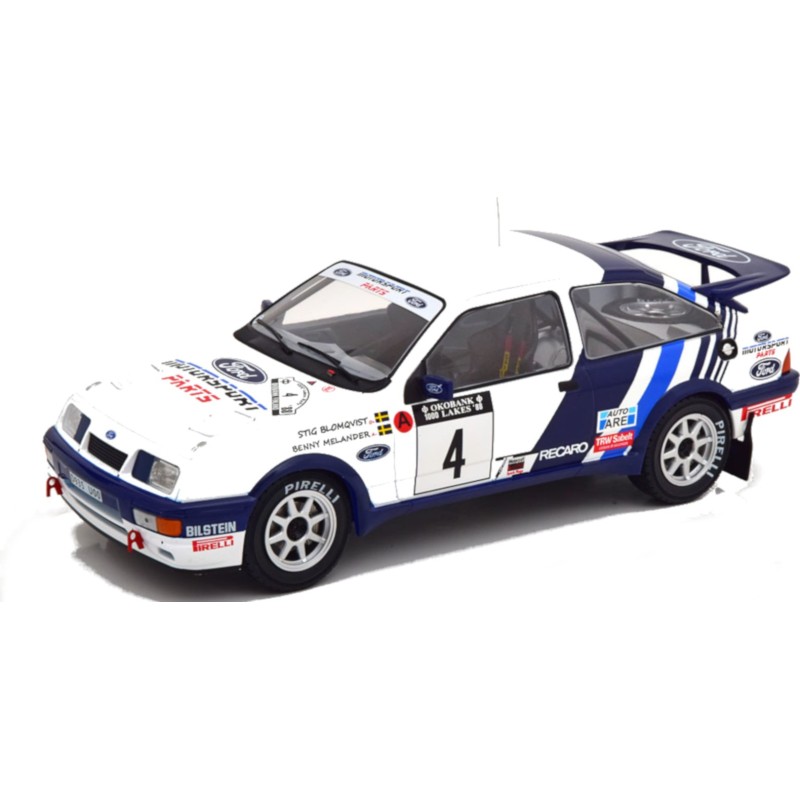 1/18 FORD Sierra Cosworth N°4 Rallye 1000 Lakes 1988 FORD 1/18 FORD Sierra Cosworth N°4 Rallye 1000 Lakes 1988 FORD