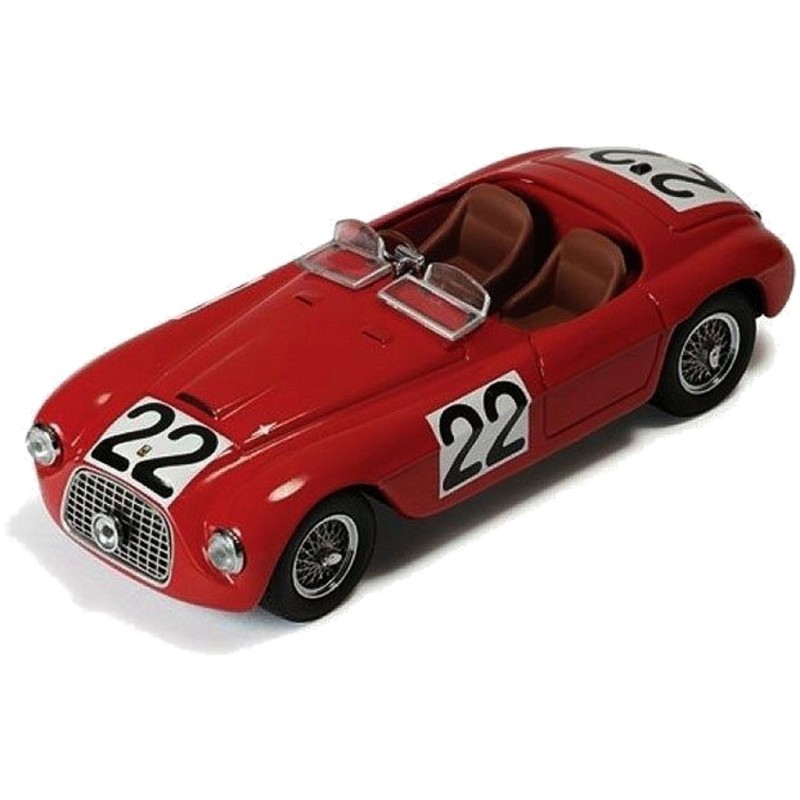 1/43 FERRARI 166 MM N°22 24 Heures du Mans 1949 FERRARI 1/43 FERRARI 166 MM N°22 24 Heures du Mans 1949 FERRARI