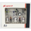 1/43 PERSONNAGE Equipage Porsche N°91 Le Mans 2018 DIVERS