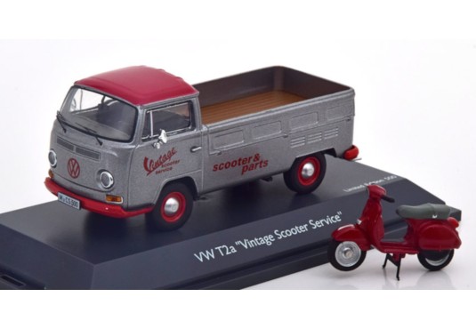 1/43 VOLKSWAGEN Combi T2a "Vintage Scooter Service" VOLKSWAGEN