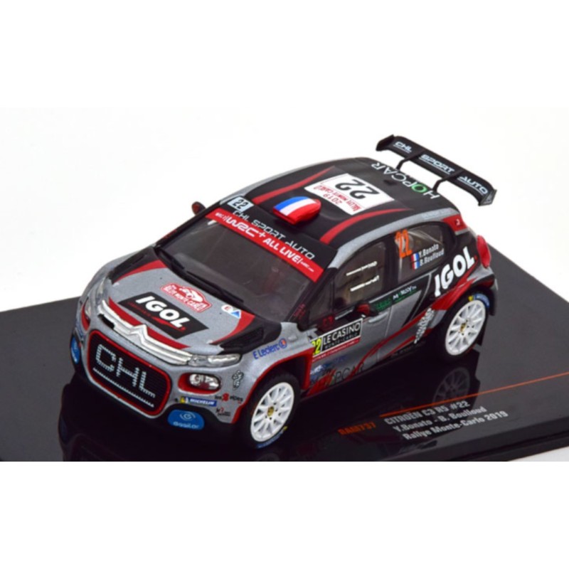 1/43 CITROEN C3 R5 N°22 Monte Carlo 2019 CITROEN