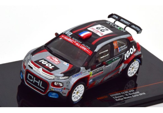 1/43 CITROEN C3 R5 N°22 Monte Carlo 2019 CITROEN