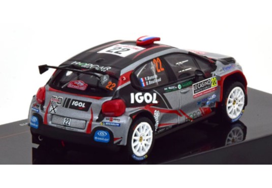 1/43 CITROEN C3 R5 N°22 Monte Carlo 2019 CITROEN