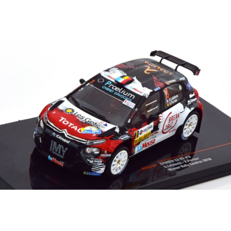 1/43 CITROEN C3 R5 N°3 Rallye Condroz 2018 CITROEN