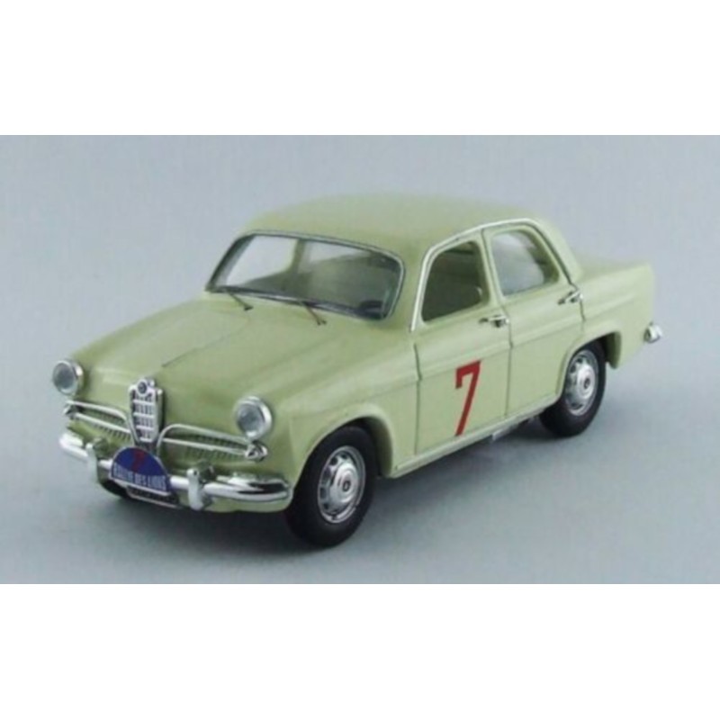 1/43 ALFA ROMEO Giulietta T.I. N°7 Rallye des Lions 1961 ALFA ROMEO 1/43 ALFA ROMEO Giulietta T.I. N°7 Rallye des Lions 1961 ALFA ROMEO