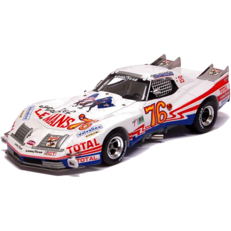 1/43 CHEVROLET Corvette N°76 Le Mans 1976 CHEVROLET 1/43 CHEVROLET Corvette N°76 Le Mans 1976 CHEVROLET