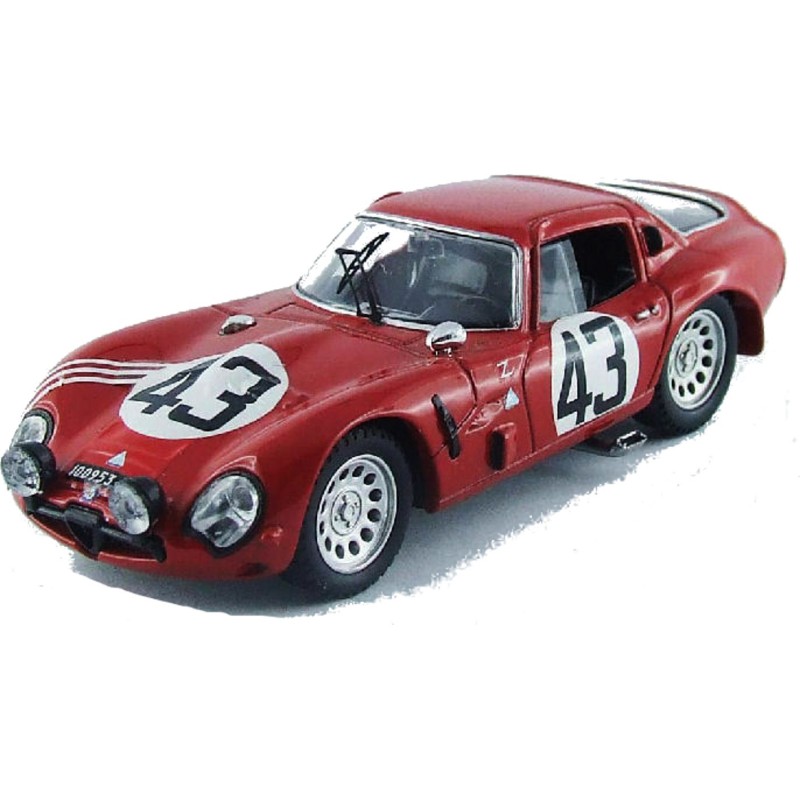 1/43 ALFA ROMEO TZ2 N°43 24 Heures du Mans 1965 ALFA ROMEO 1/43 ALFA ROMEO TZ2 N°43 24 Heures du Mans 1965 ALFA ROMEO
